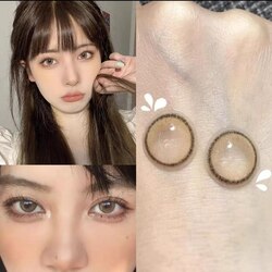 Ovolook 6 Months Contact Lens Degree 0.00 14.00mm (Light Brown)