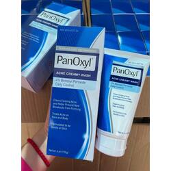 Acne Creamy wash PanOxyl Benzoyl peroxide 4% 