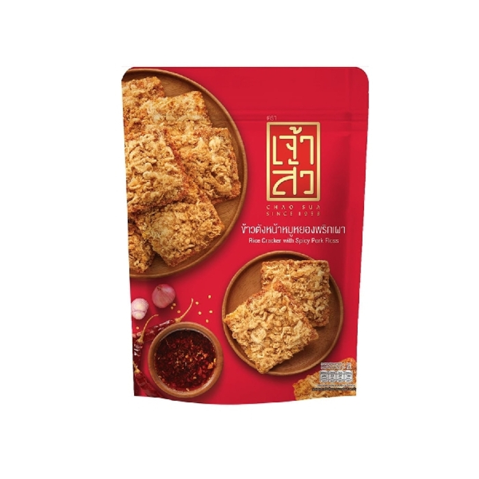 CHAO SUA Rice Cracker Spicy Pork Floss 90g