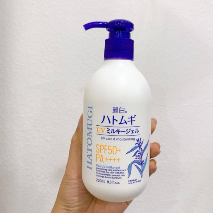 Hatomugi the body milky gel [ Uv care & moisturizing ]