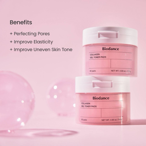 [Biodance] COLLAGEN GEL TONER PADS 