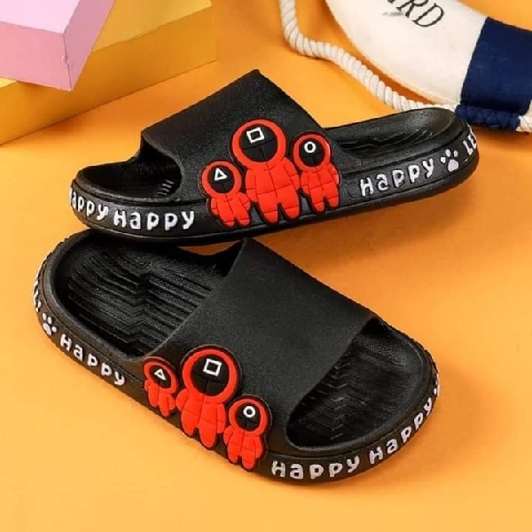 Squid Game Kid Sandals - Black 