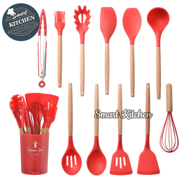 Silicone Kitchen Utensils Set