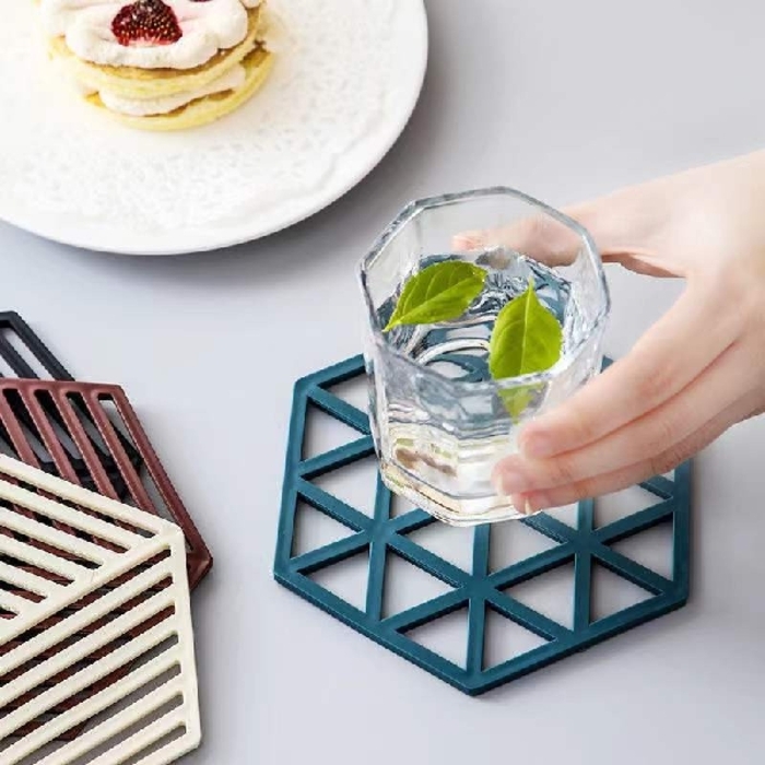5PCS Silicone Coaster