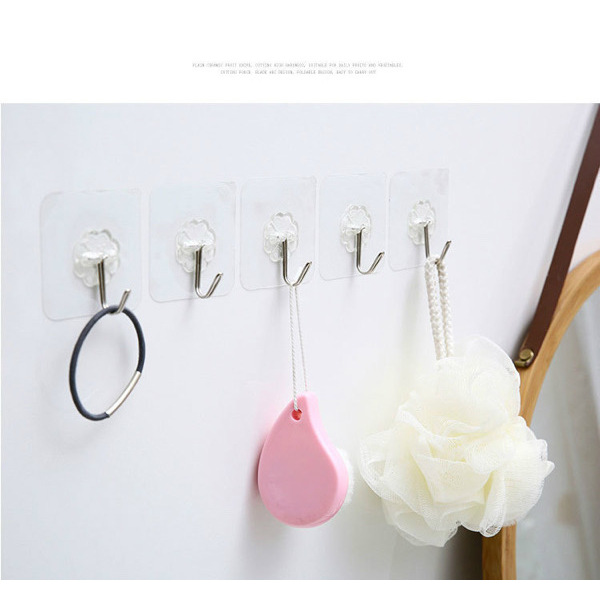 Transparent Hooks 10PCS