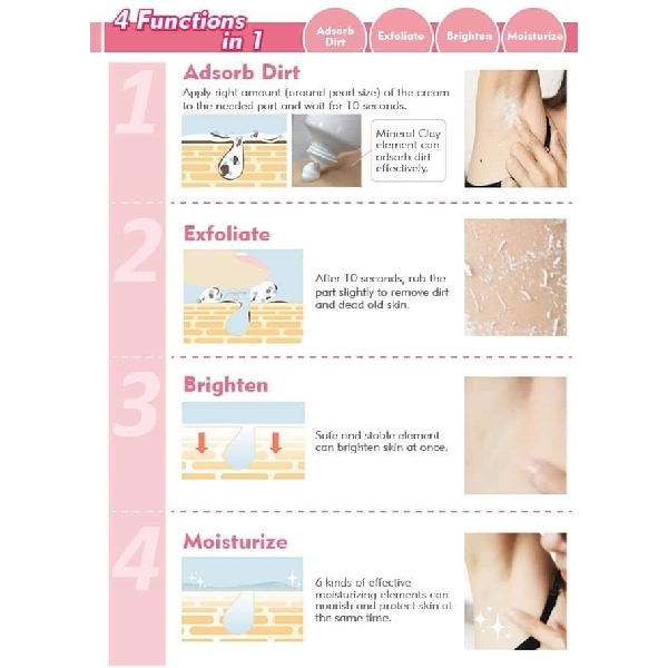 Shirowaki Hime Underarms Peeling Gel