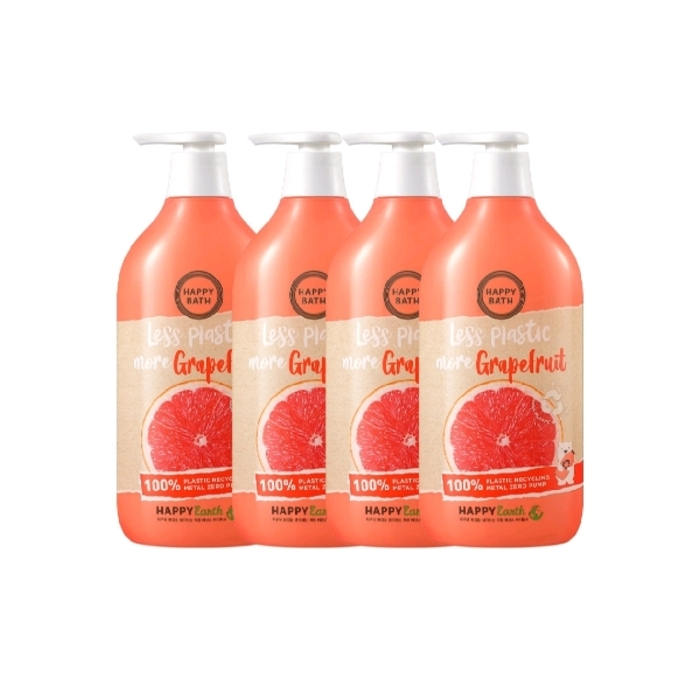 HAPPY BATH Grapefruit Essence Body Wash 900g