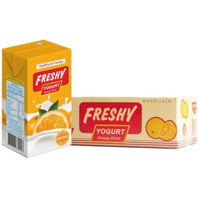 Freshy Yogurt Orange 110ml - 1 Case