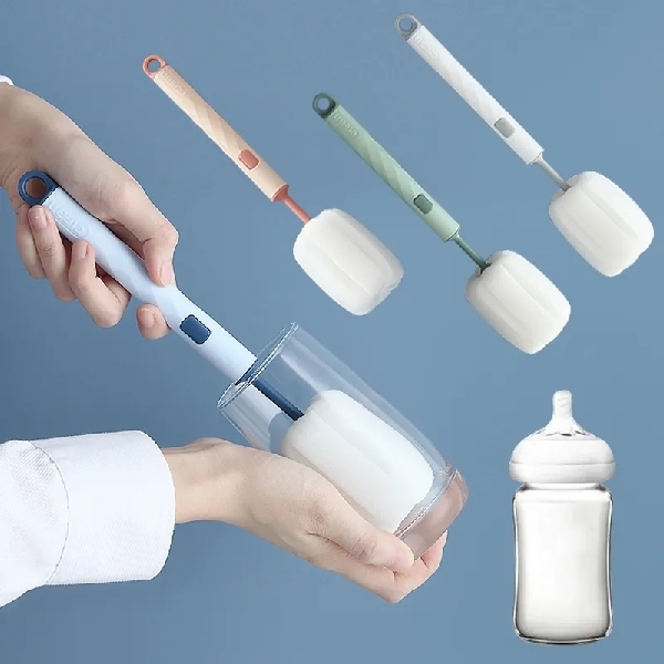 Removable Sponge Baby Cup Bottle Brush
