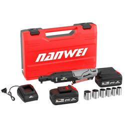 ម៉ូទ័រដោះប៊ូឡុងប្រើថ្ម (RWN5202) Cordless Electric Wrench 21V 4.0Ah x 2 65NM 3/8 Inch