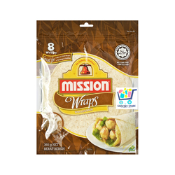 🔥MISSION Wraps Wholegrain-8's / 1Pc
