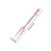 Plastic Little Desserts Fork 50PCS 