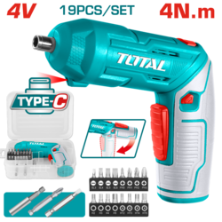 Total Lithium-Ion Cordless Screwdriver TSDLI0442