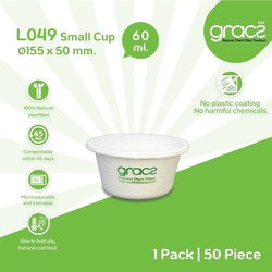 Gracz Compostable Sauce Cup 2oz. L049 x 50pcs