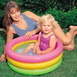 SUNSET GLOW BABY POOL, 61x22cm
