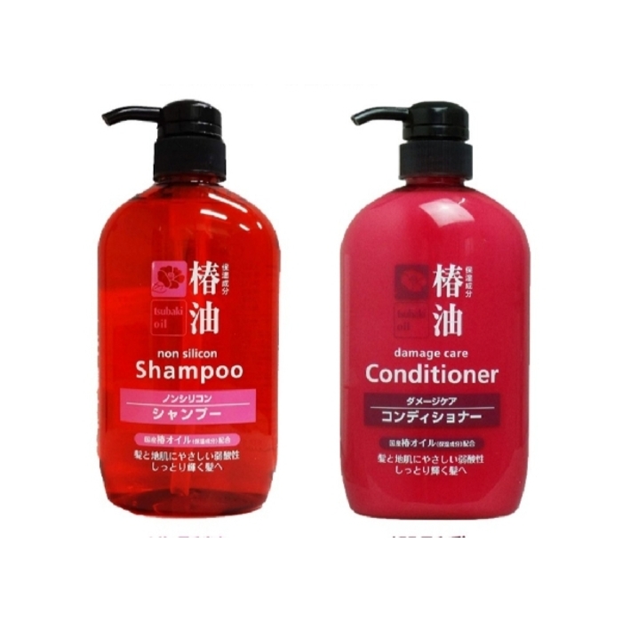 Kumano Yushi Horse Oil Shampoo Set