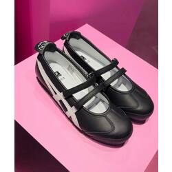 Patou x Onitsuka Tiger Mexico 66 Ballerina (Black & White)