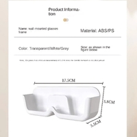Wall Mounted Glasses Storage