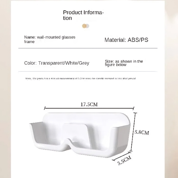 Wall Mounted Glasses Storage 