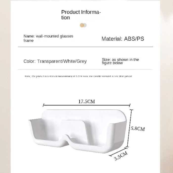 Wall Mounted Glasses Storage