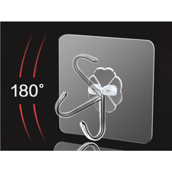 Transparent Hooks 10PCS