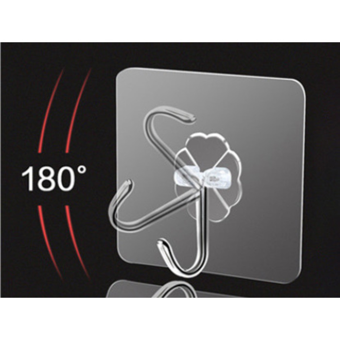 Transparent Hooks 10PCS