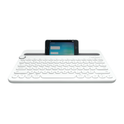 Logitech K480 Multi-Device Bluetooth Keyboard White (920-006381).