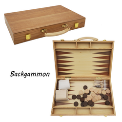 Wooden Backgammon 28cm