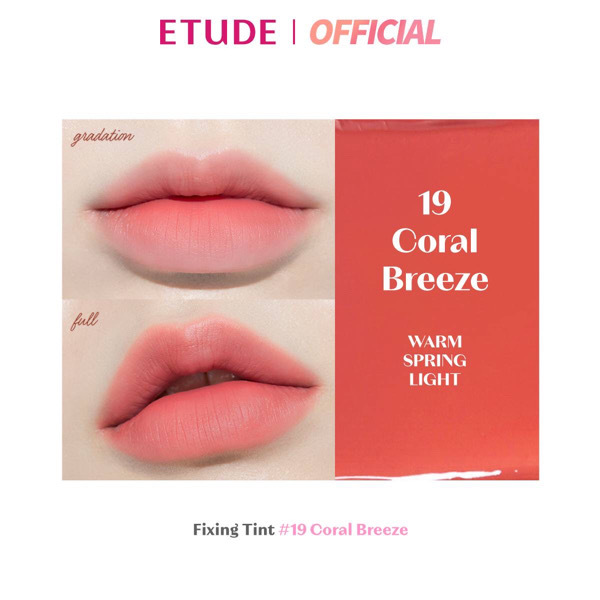 Etude fixing tint #19 Coral breeze 