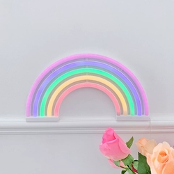 Rainbow Neon Light 9cmx12cm