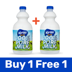 Kirisu Farm Fresh Milk 2L 1+1 Bundle