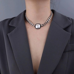  Pearl Chain Necklace