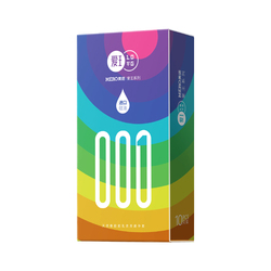 MERO 001 Rainbow Condom - 10PCS