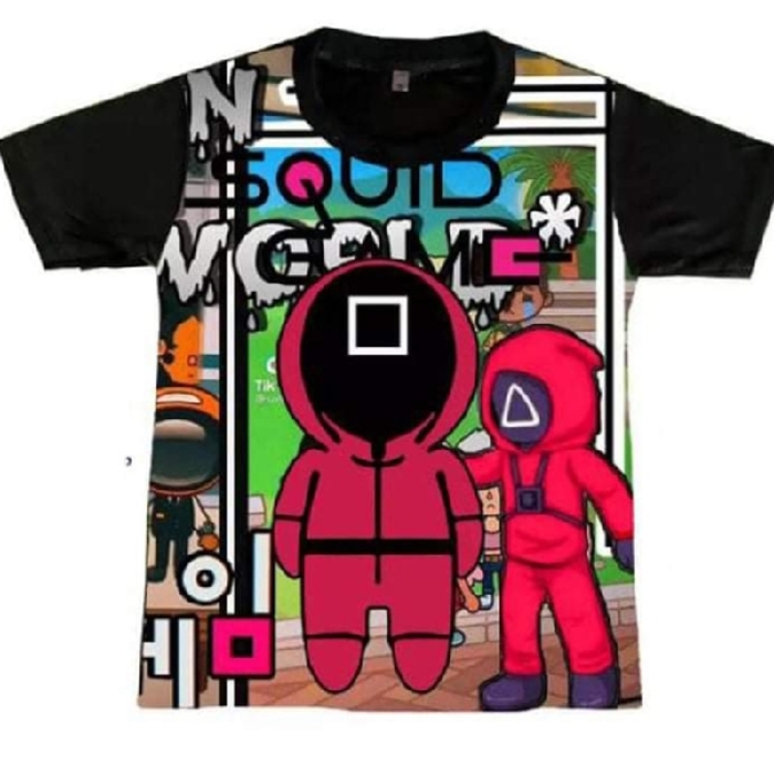 Squid Game Short Sleeves T-Shirt 