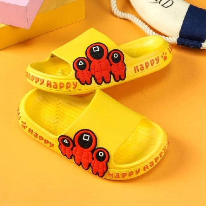 Squid Game Kid Sandals - Yellow 