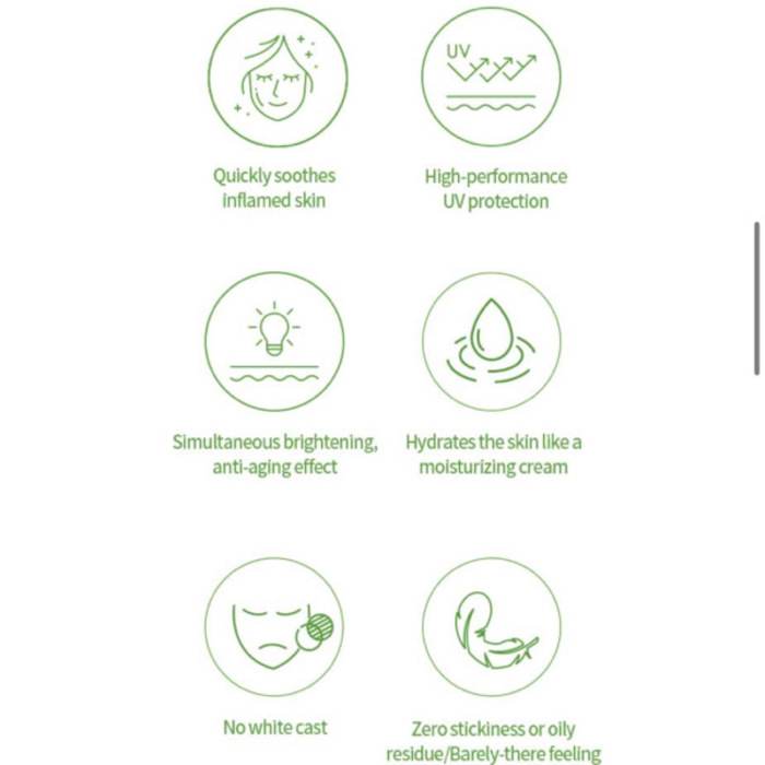 iUNIK Centella Calming Daily Sunscreen 50ml