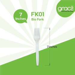 FK01 Bio Fork 7 Inches 50PCS