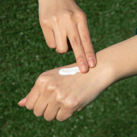 Farmstay tea tree blome calming sun cream 