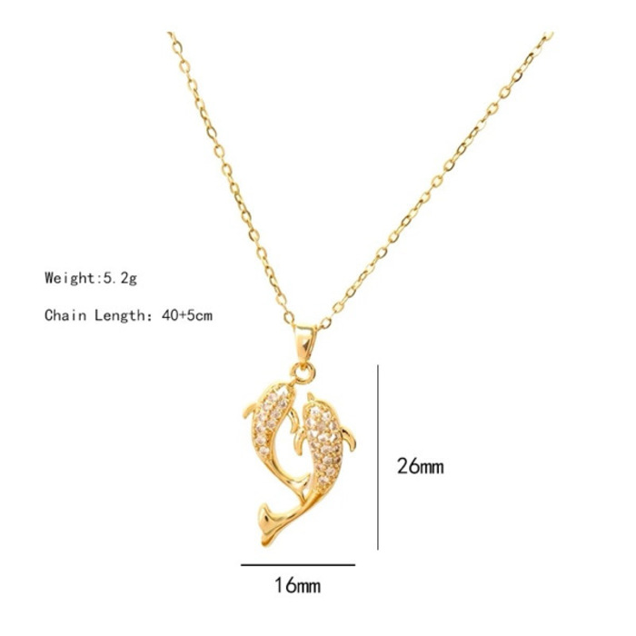 Woman's Fashion Necklace (ខ្សែកនារី) UP092