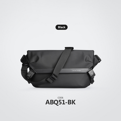 [CODE-ABQ51] Large Capacity Tide Messenger - Elegant Black