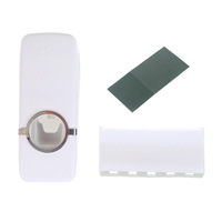 Brushes Holder + Toothpaste Dispenser