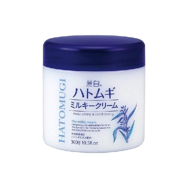 HATOMUGI Moisturizing & Conditioning The Milky Cream