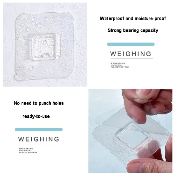 Adhesive Hook Holder 10PCS 