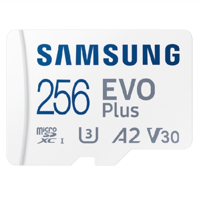 Samsung 256GB EVO Plus Micro SDXC With Adapter