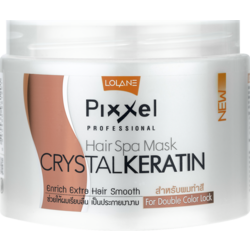 LOLANE Pixxel Hair Spa Mask Crystal Keratin for Double Color Lock 450g