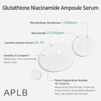 APLB Glutathione niacinamide ampoule Serum Brand: APLB