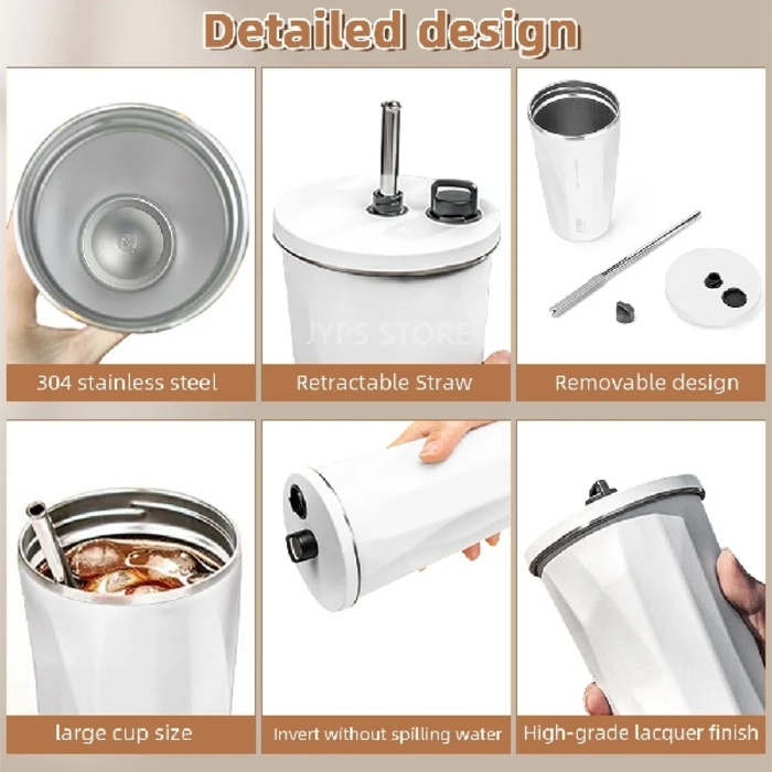 Tyeso 600ml Coffee Cup 