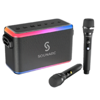 Speaker Karaoke Sounarc (A1) 2 Mic បាសច្រៀងខារ៉ាអូខេ Sounarc A1 បាន មានម៉ៃក្រូហ្វូន2ដើម