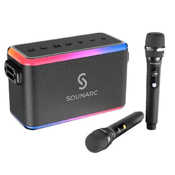Speaker Karaoke Sounarc (A1) 2 Mic បាសច្រៀងខារ៉ាអូខេ Sounarc A1 បាន មានម៉ៃក្រូហ្វូន2ដើម