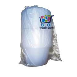 Plastic Food Bowl with lid-20's